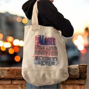 Y2K AEO American Eagle 1977 Nineteen Seventy Seven Tote Bag